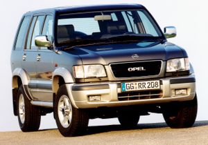 Opel Monterey 1998. Carrosserie, extérieur. VUS 5-portes, 1 génération, restyling