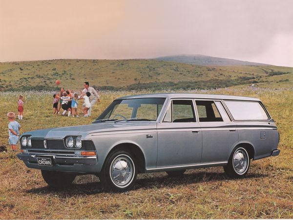 Тойота Краун 1967. Кузов, экстерьер. Универсал 5 дв., 3 поколение