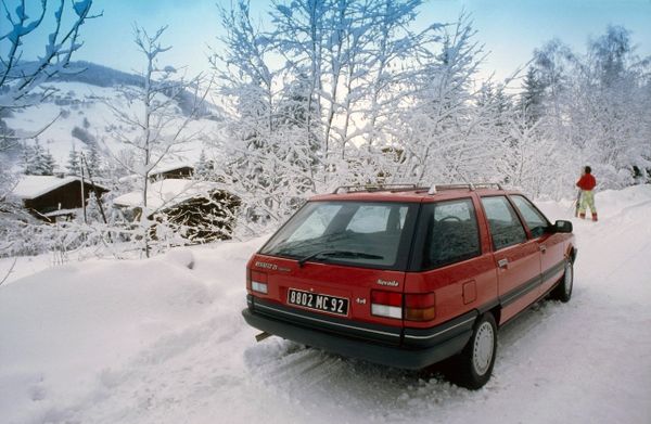 Renault 21 1986. Carrosserie, extérieur. Break 5-portes, 1 génération