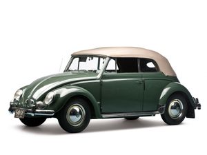 Фольксваген Тип 1 1938. Кузов, экстерьер. Кабриолет, 1 поколение