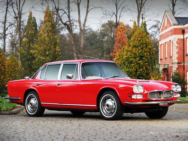 Maserati Quattroporte 1966. Bodywork, Exterior. Sedan, 1 generation, restyling