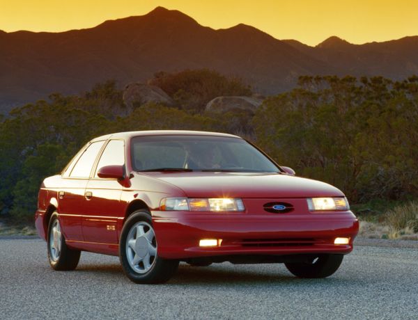 Ford Taurus 1991. Carrosserie, extérieur. Berline, 2 génération