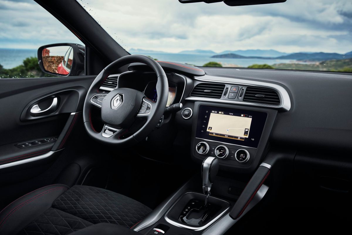 Renault Kadjar 2018. Center console. SUV 5-doors, 1 generation, restyling
