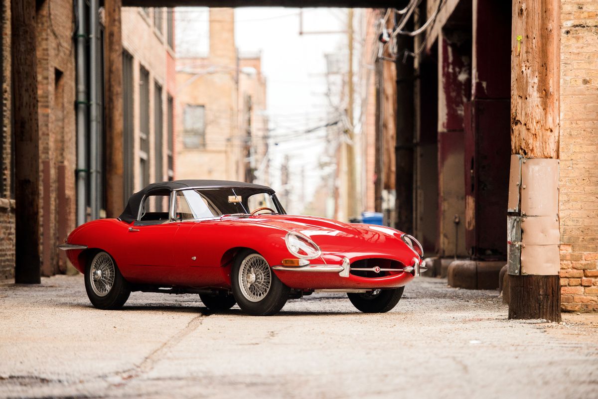 Jaguar E-type 1961. Bodywork, Exterior. Cabrio, 1 generation