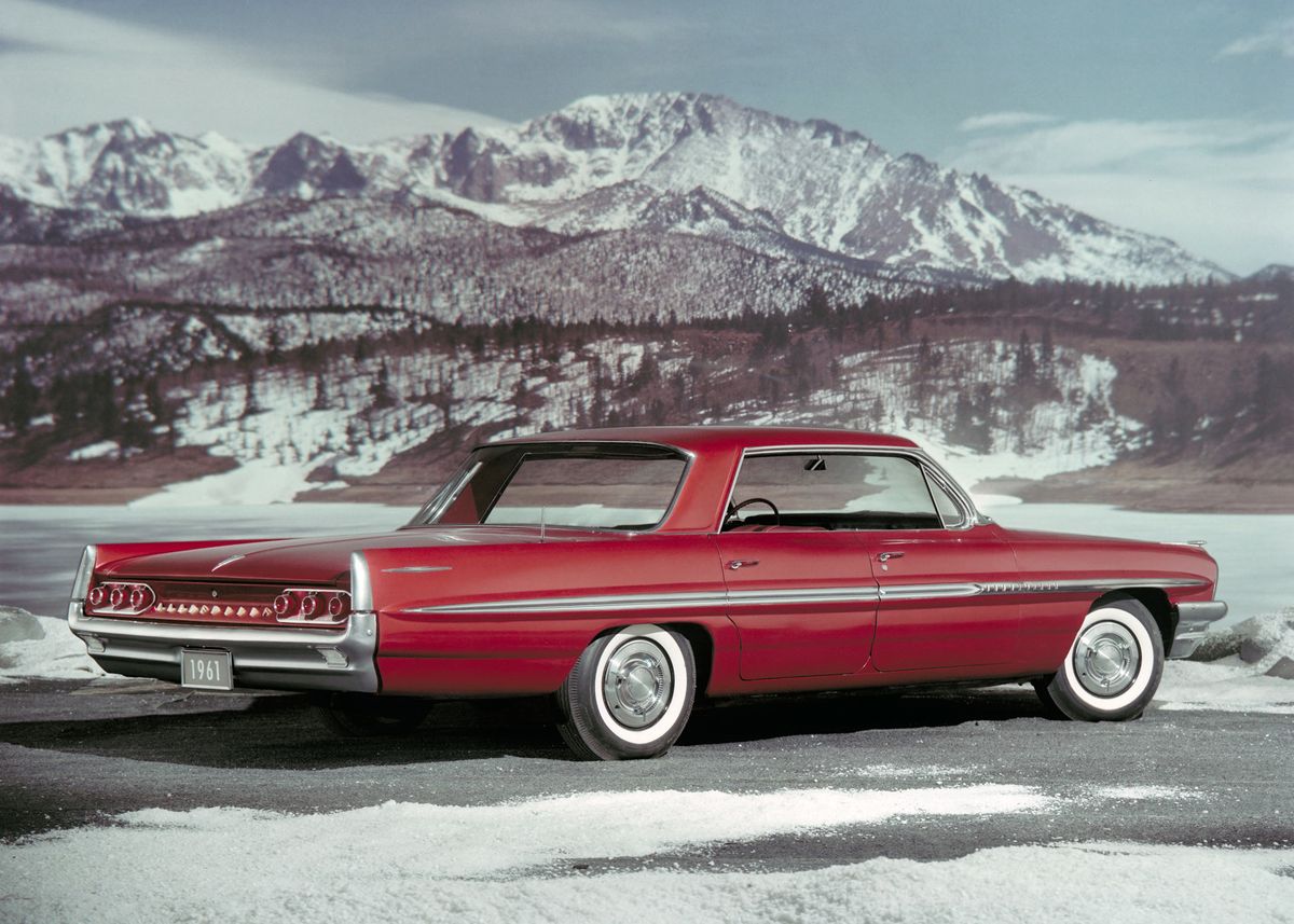 Pontiac Bonneville 1961. Bodywork, Exterior. Sedan Hardtop, 3 generation