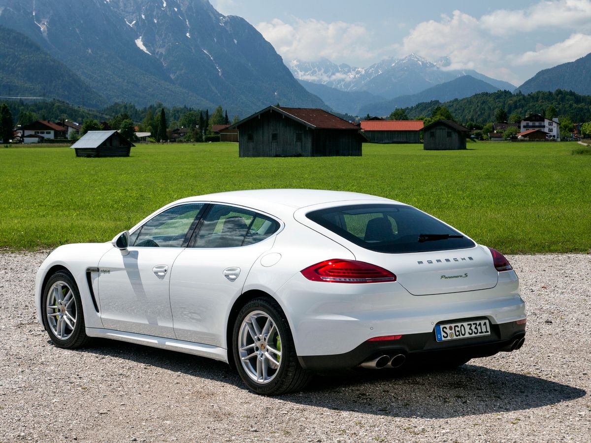 Porsche Panamera 2013. Carrosserie, extérieur. Liftback, 1 génération, restyling
