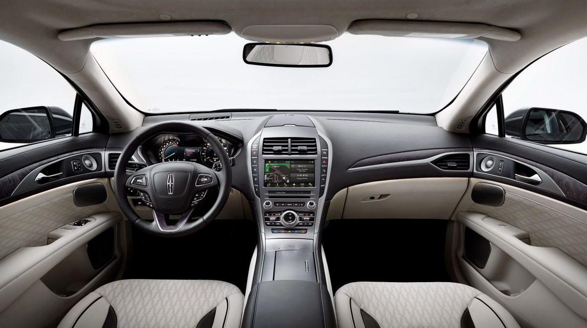 Lincoln MKZ 2016. Front seats. Sedan, 2 generation, restyling