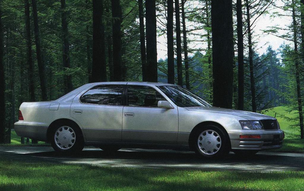 Toyota Celsior 1994. Carrosserie, extérieur. Berline, 2 génération