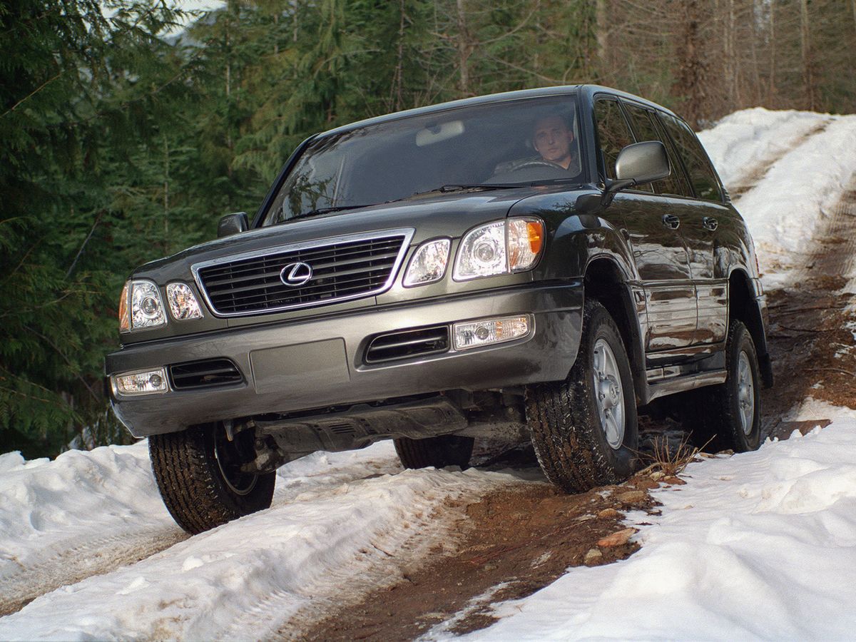 לקסוס LX ‏1998. מרכב, צורה. רכב שטח 5 דלתות, 2 דור