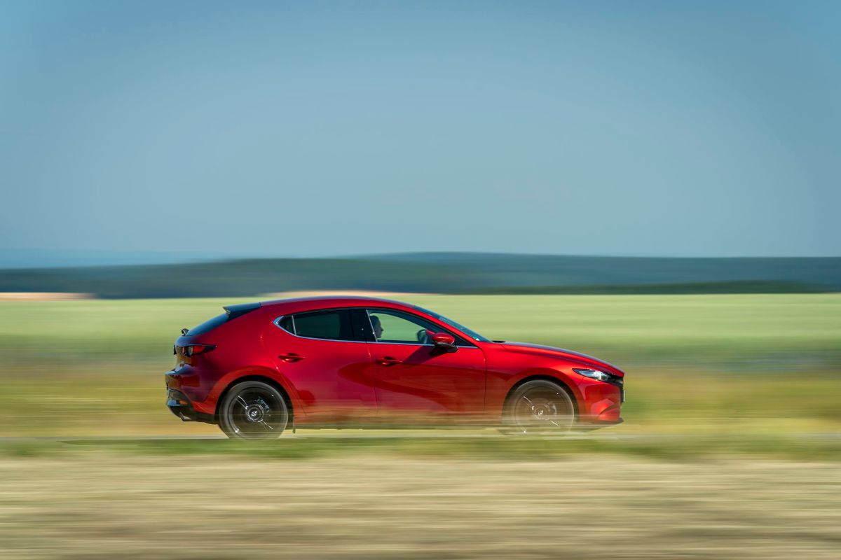 Mazda 3 2018. Кузов, экстерьер. Хэтчбек 5 дв., 4 поколение