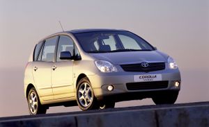 Toyota Corolla Verso 2001. Carrosserie, extérieur. Compact Van, 1 génération