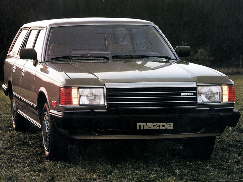 Mazda 929 1981. Carrosserie, extérieur. Break 5-portes, 2 génération