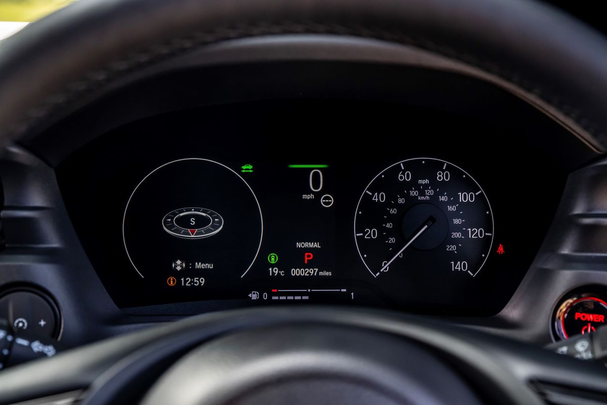 Honda HR-V 2024. Панель приборов. Внедорожник 5 дв., 3 поколение, рестайлинг