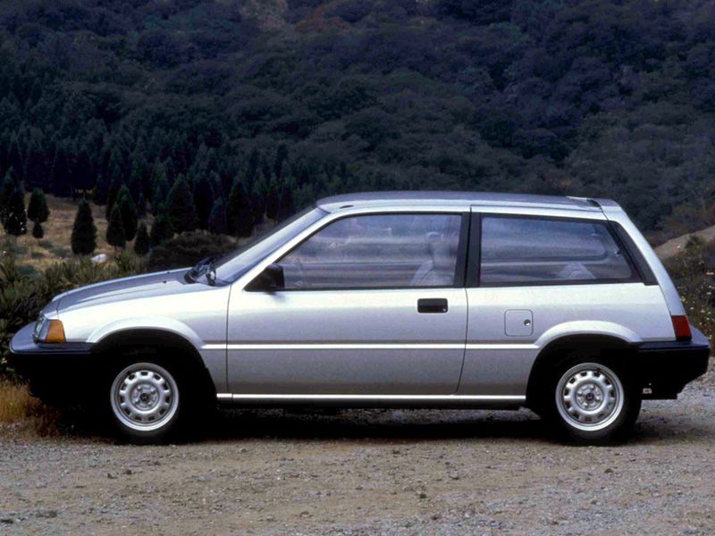 Honda Civic (USA) 1983. Carrosserie, extérieur. Mini 3-portes, 3 génération