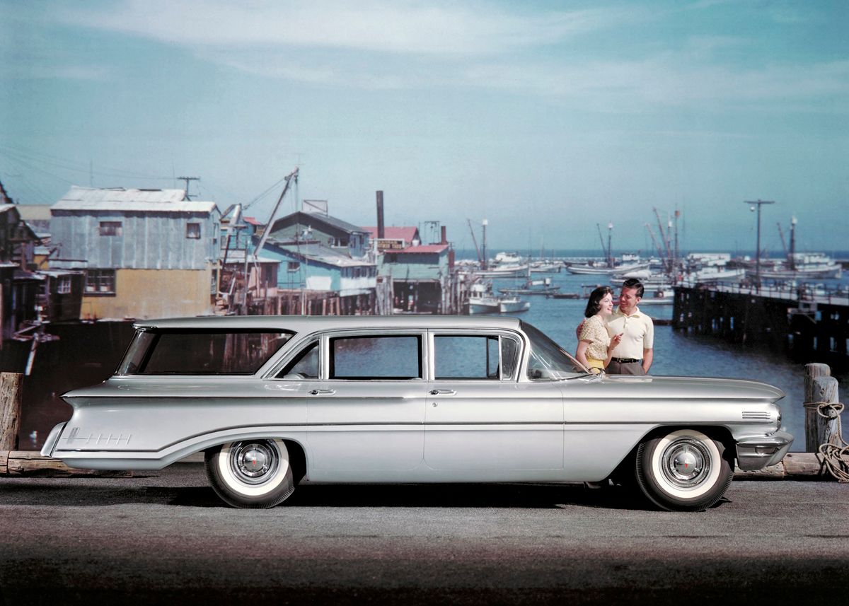Oldsmobile Eighty Eight 1959. Bodywork, Exterior. Estate, 4 generation