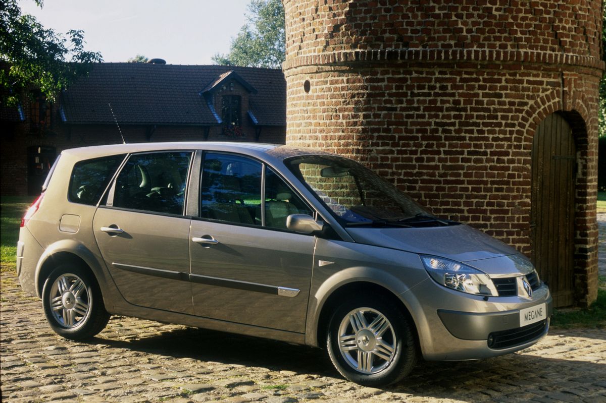 Renault Grand Scenic 2003. Carrosserie, extérieur. Compact Van, 2 génération