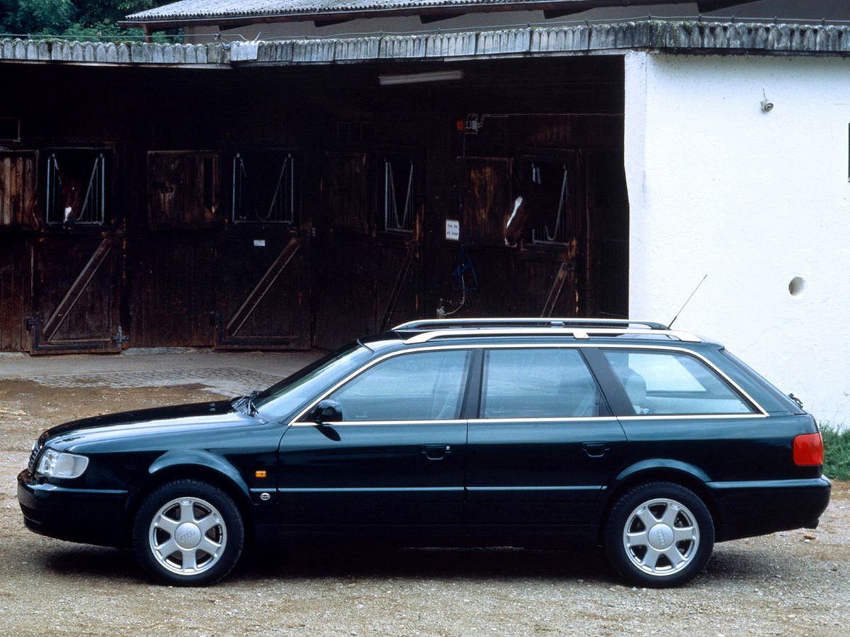 אאודי S6 ‏1994. מרכב, צורה. סטיישן 5 דלתות, 1 דור