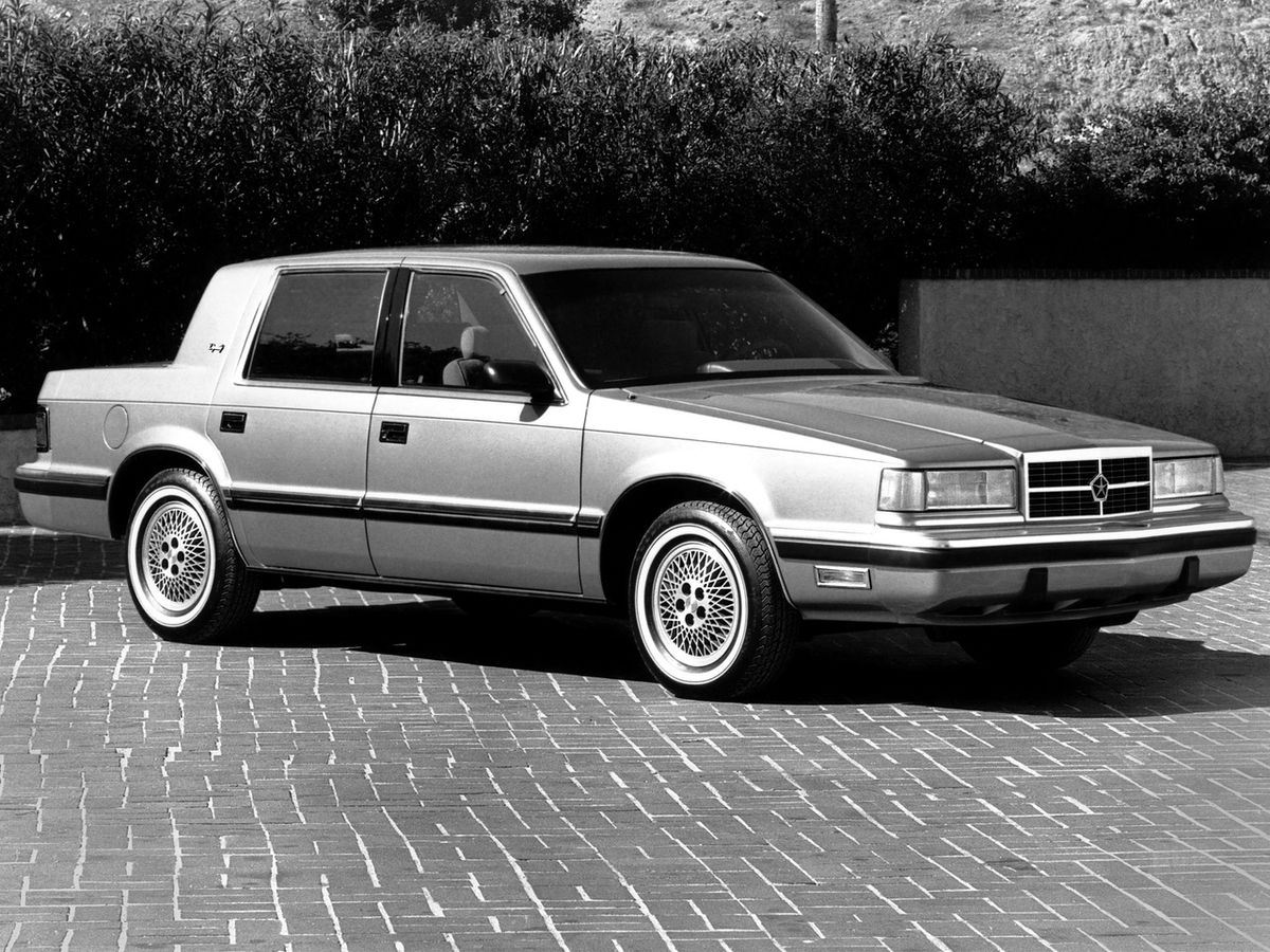 Chrysler Dynasty 1988. Bodywork, Exterior. Sedan, 1 generation