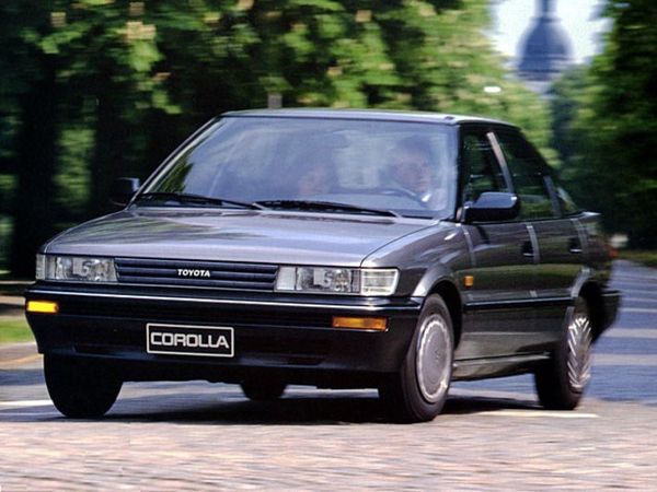 Toyota Corolla 1987. Bodywork, Exterior. Liftback, 6 generation