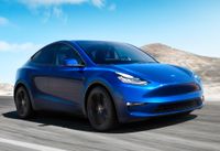 Tesla Model Y 2019. Carrosserie, extérieur. VUS 5-portes, 1 génération