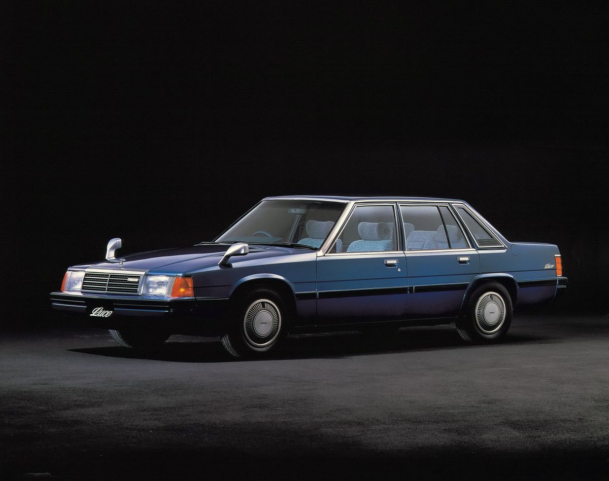 Mazda Luce 1981. Bodywork, Exterior. Sedan, 4 generation