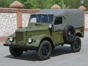 GAZ 69 ‏1953. هيكل السيارة. SUV كشف (كابريوليه), 1 الجيل