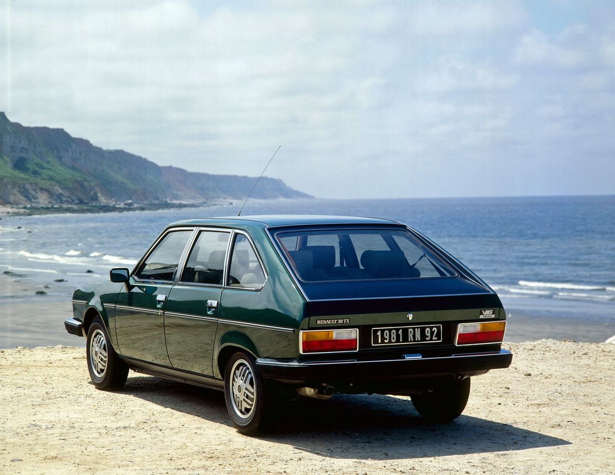 Renault 30 1975. Carrosserie, extérieur. Hatchback 5-portes, 1 génération