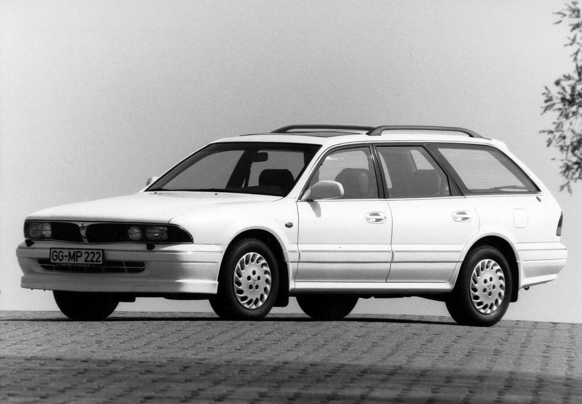 Mitsubishi Sigma 1992. Carrosserie, extérieur. Break 5-portes, 1 génération