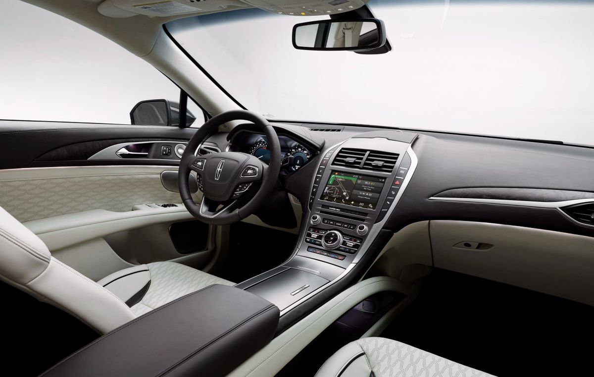 Lincoln MKZ 2016. Front seats. Sedan, 2 generation, restyling