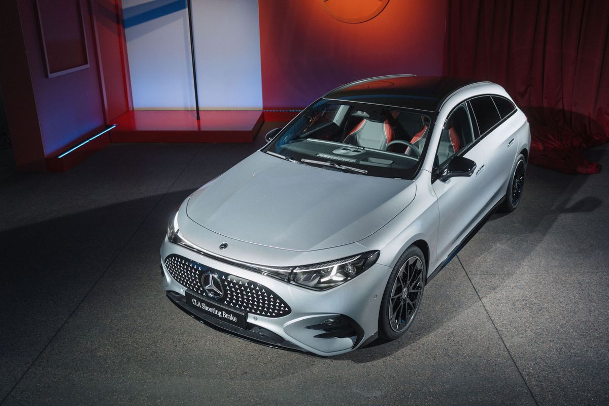 Mercedes CLA 2025. Кузов, экстерьер. Универсал 5 дв., 3 поколение