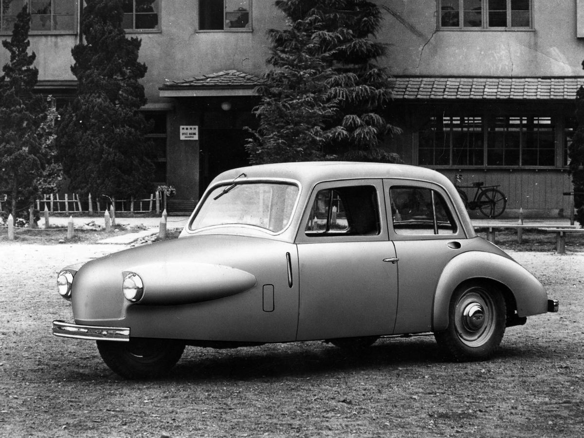 دايهاتسو بي 1951. الهيكل، المظهر الخارجي. كوبيه, 1 الجيل