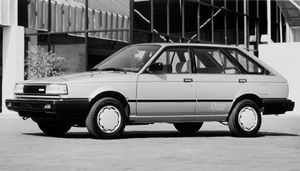 Nissan Sentra 1986. Carrosserie, extérieur. Break 5-portes, 2 génération