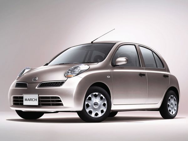Nissan March 2002, 2003, 2004, 2005, 2006, 2007, 2008, 2009, 2010, 3  generation —