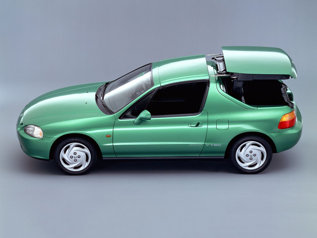 Honda CR-X 1992. Carrosserie, extérieur. Roadster, 3 génération