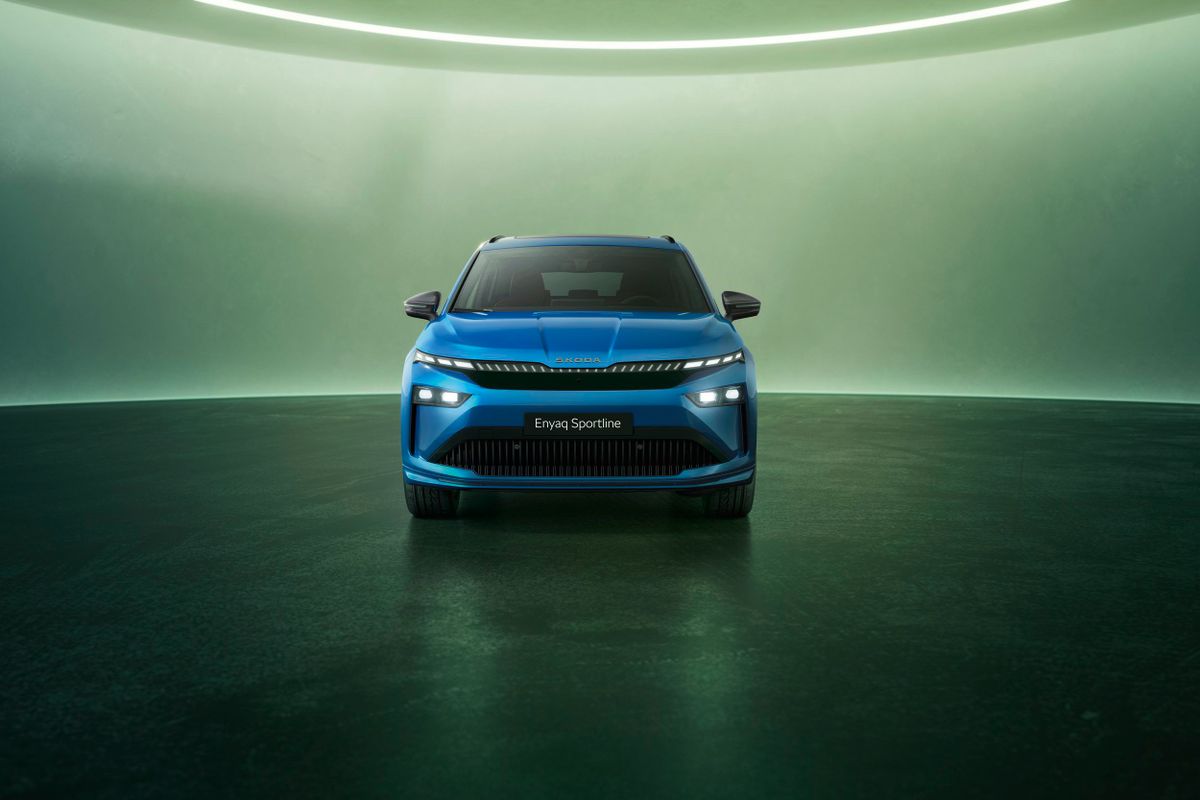 Skoda Enyaq iV 2025. Кузов, экстерьер. Внедорожник 5 дв., 1 поколение, рестайлинг