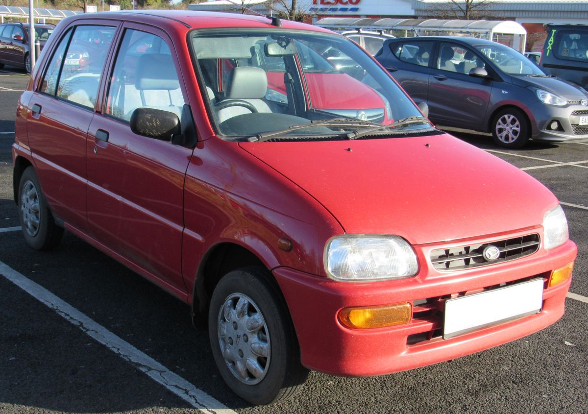 Daihatsu Cuore 1995. Carrosserie, extérieur. Mini 5-portes, 4 génération