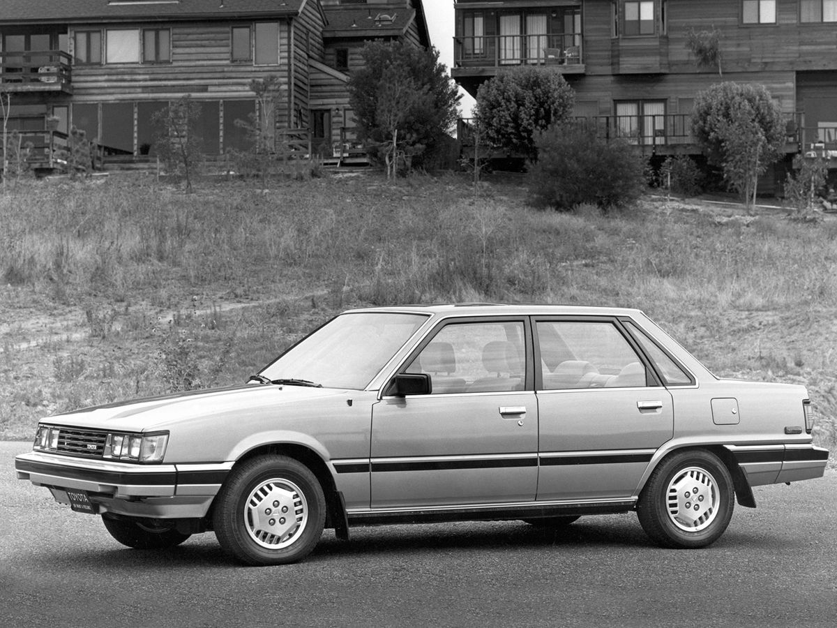 Тойота Камри 1982. Кузов, экстерьер. Седан, 1 поколение