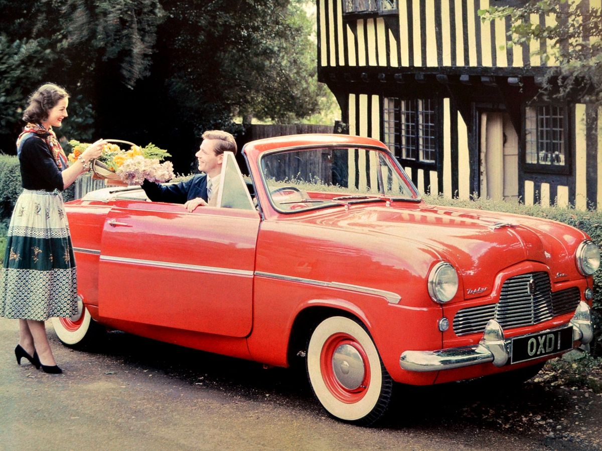 פורד זפיר ‏1951. מרכב, צורה. קבריולט, 1 דור