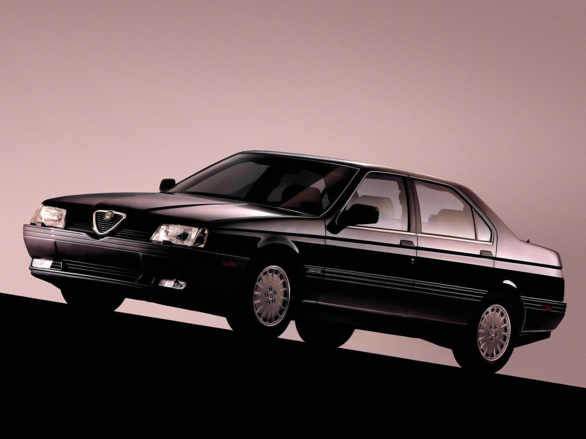 Alfa Romeo 164 1987. Carrosserie, extérieur. Berline, 1 génération