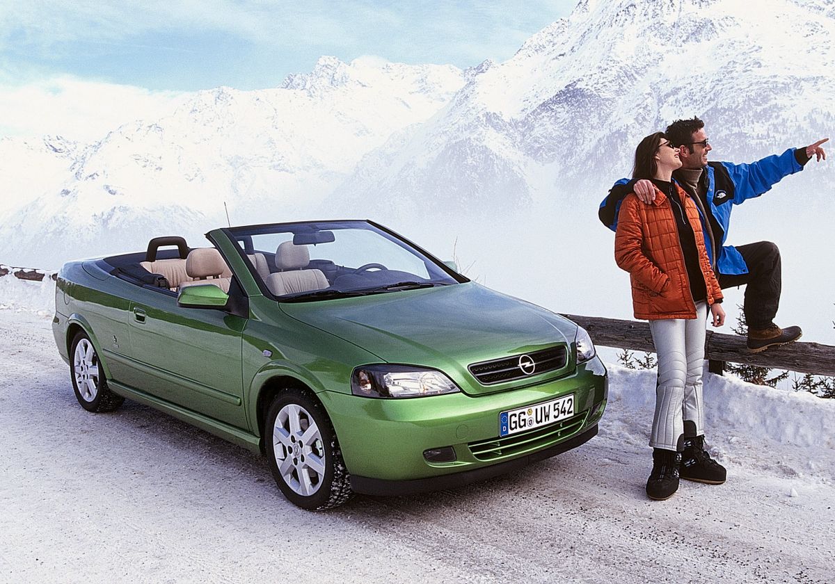 Opel Astra 1998. Carrosserie, extérieur. Cabriolet, 2 génération