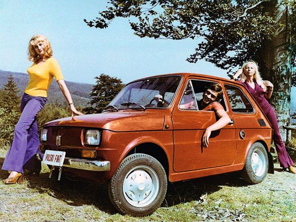 FSO 126p 1973. الهيكل، المظهر الخارجي. ميني 3 أبواب, 1 الجيل