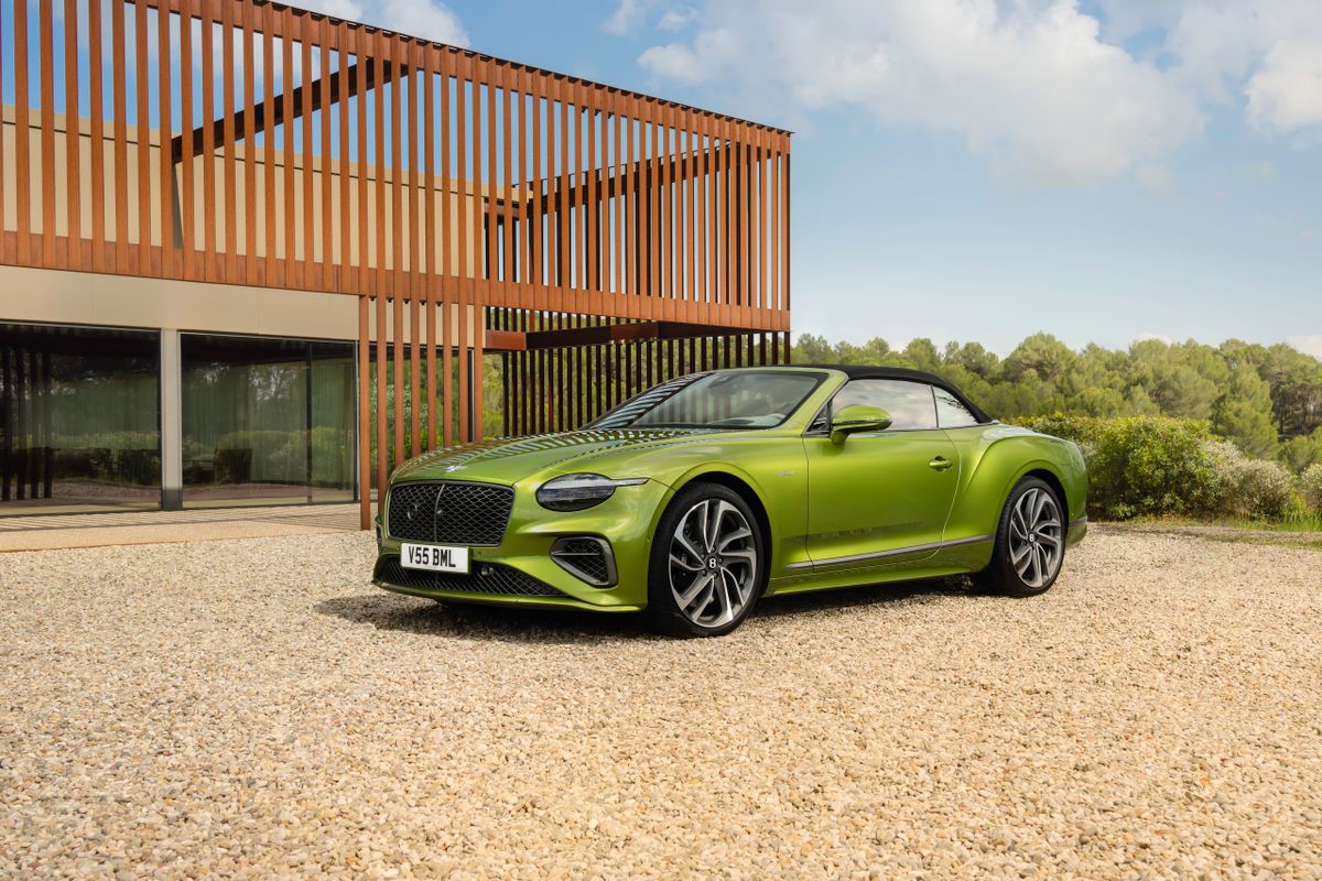 Bentley Continental GT 2024. Кузов, экстерьер. Кабриолет, 4 поколение