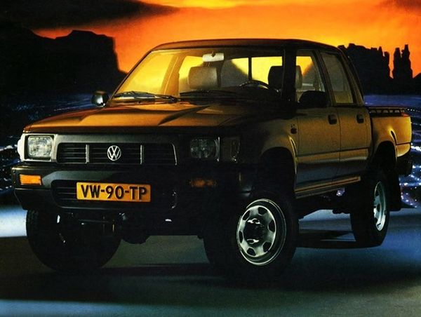 Volkswagen Taro 1989. Bodywork, Exterior. Pickup double-cab, 1 generation