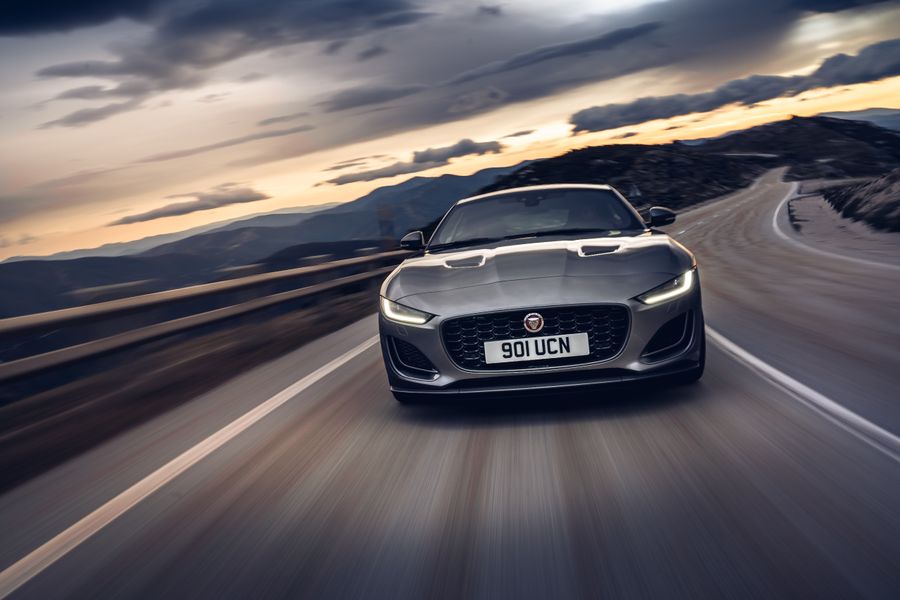 Jaguar F-Type coupe. 1st generation., restyled 2019. Produced since 2013