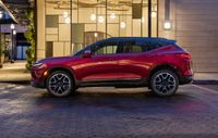 Chevrolet Blazer 2022. Bodywork, Exterior. SUV 5-doors, 3 generation, restyling 1