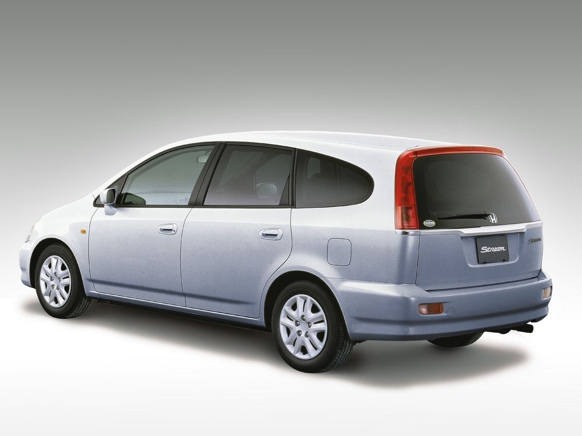 Honda Stream 2000. Carrosserie, extérieur. Compact Van, 1 génération
