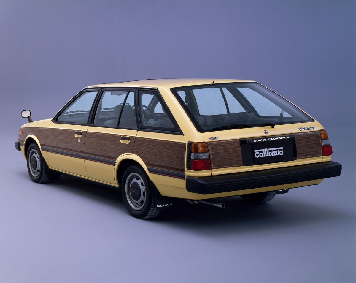 Nissan Sunny 1981. Carrosserie, extérieur. Break 5-portes, 5 génération