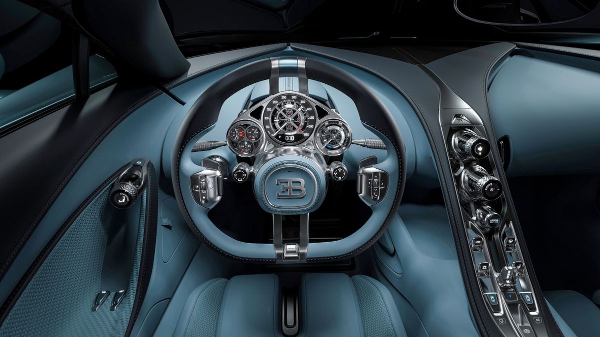 Bugatti Tourbillon 2024. Руль. Купе, 1 поколение