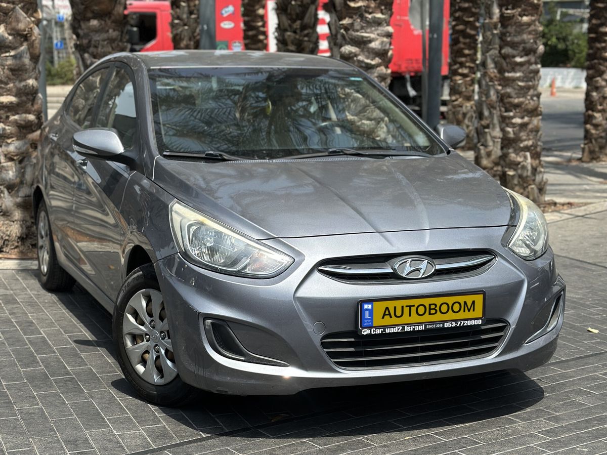 יונדאי i25 יד 2 רכב, 2015