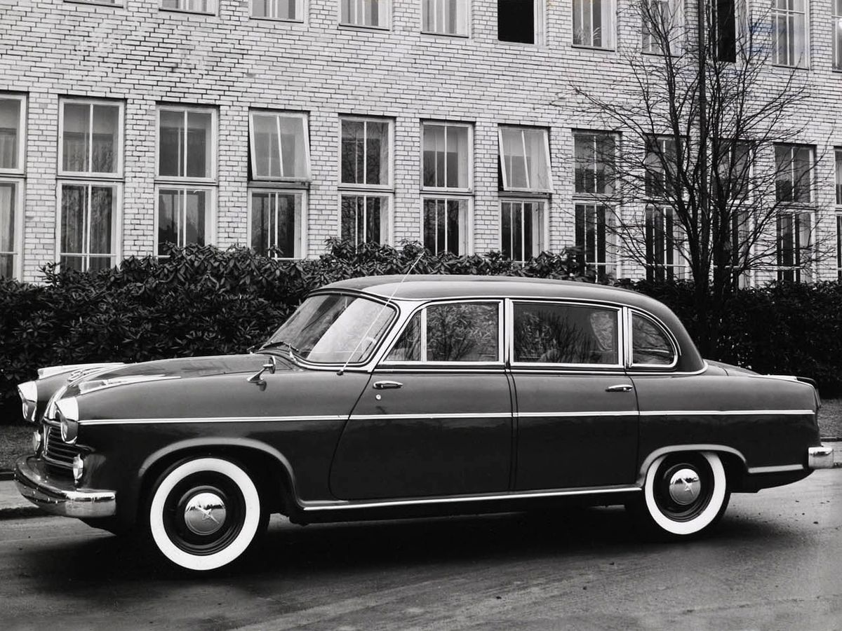 Borgward Hansa 2400 1957. Bodywork, Exterior. Sedan, 3 generation